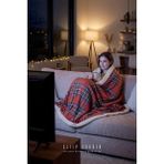 Sleep Garden Tv Battaniyesi Iki Taraflı Peluş Konforlu Şık Kırmızı 120X170 - Renkli - 120 x 170 cm