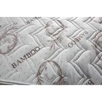 Sleepnice Bamboo Kumaş Full Ortopedik Yaylı Tek Kişilik Yatak - Açık Gri - 120 x 200 cm