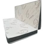 Sleepnice Full Ortopedik Divan Hemnes Uyumlu Katlanır Bamboo Sünger Yatak 160*200*10CM - 160 x 200 cm