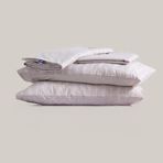 Sleeptown Keten Görünümlü Armürlü Pamuk Tek Kişilik Nevresim Takımı 160x220 cm Bej