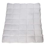 Sleeptown Luxury Çift Kişilik Pamuk Yorgan 155x215 Beyaz