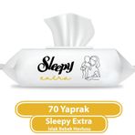 Sleepy 10x70'li Extra Islak Bebek Havlusu
