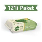 Sleepy 12x50'li Doğal Organik Pamuklu Temizlik Havlusu