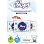 Sleepy 3 adet Makyaj Temizleme Mendili 20'li ve Rosie Pamuk