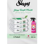 Sleepy 300 Adet Easy Clean Havlu, Orkide Oda Kokusu Hediyeli