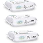 Sleepy 3X40 Yenidoğan Bio Natural Islak Mendil 90 Yaprak %99,5 Saf Su İle Hassas Temizlik