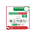 Sleepy 5 Adet Easy Clean Yer Temizlik Havlusu Beyaz Sabunlu 50 Li