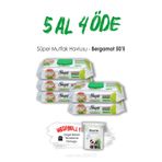 Sleepy 5 AL 4 ÖDE Sleepy Bergamotlu Süper Mutfak Havlusu 50'li ve ROSIE