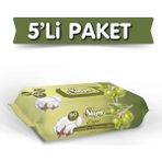 Sleepy 5x90'lı Zeytinyağlı Islak Havlu
