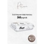 Sleepy 60'lı 6 Paket Petcare Evcil Hayvan Islak Havlusu