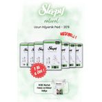 Sleepy 7 AL 6 ÖDE Sleepy Natural Hijyenik Ped Uzun 20'li ve ROSIE