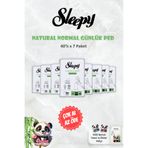 Sleepy 7 Paket çok Al az Öde Natural Ultra Hassas Günlük Ped Normal 40'lı ve ROSIE