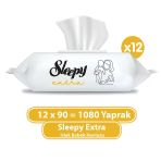 Sleepy 90'lı Extra Islak Bebek Havlusu