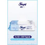 Sleepy aquacare H2O 200 Yaprak Yenidoğan Islak Bebek Havlusu 4X50 Cilt Dostu ve Alkol İçermez - HBCV0000DFA5ZB