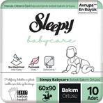 Sleepy Babycare 60x90 cm 10 Adet Bebek Bakım Örtüsü