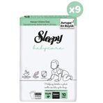 Sleepy Babycare 9x10 Adet Bebek Bakım Örtüsü