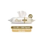 Sleepy Beyaz Sabun Kokulu 90x12'li 1080 Yaprak Islak Mendil