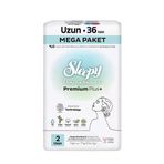 Sleepy Bio Natural Mega Uzun 36 Adet Ped