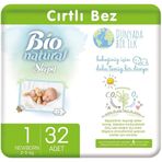 Sleepy Bio Natural No:1 Yenidoğan 32 Adet Bebek Bezi