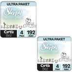 Sleepy Bio Natural No:4 Maxi 384 Adet Bebek Bezi