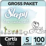 Sleepy Bio Natural No:5 Junior 100 Adet Bebek Bezi