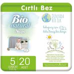 Sleepy Bio Natural No:5 Junior 20 Adet Bebek Bezi