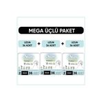 Sleepy Bio Natural Premium Plus Hijyenik Ped Mega Paket Uzun 36X3 Adet