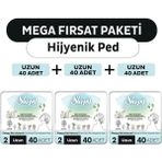 Sleepy Bio Natural Premium Plus Hijyenik Ped Uzun 120 Adet Mega Fırsat Paketi Konforlu Kullanım
