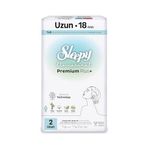 Sleepy Bio Natural Premium Plus Hijyenik Ped Uzun 18 Adet