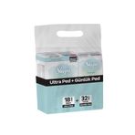 Sleepy Bio Natural Ultra 18 Adet Ped + 32 Adet Günlük Ped