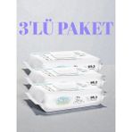 Sleepy Bio Natural Yenidoğan Islak Mendil 3’lü Paket %99,5 Saf Su Kokusuz 120 Yaprak