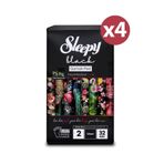 Sleepy Black Premium Plus Günlük Ped Uzun 32X4 (128 Adet)