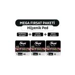 Sleepy Black Premium Plus Hijyenik Ped Mega Fırsat Paketi 116 Adet