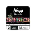 Sleepy Black Premium Plus Hijyenik Ped Uzun 36 Adet