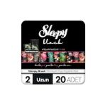 Sleepy Black Premium Plus Uzun 20x Hijyenik Ped