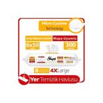 Sleepy Easy Clean Arap Sabunu Katkılı Mopa Uyumlu Yer Temizlik Havlusu&Mendili 6x50 (300 Yaprak)