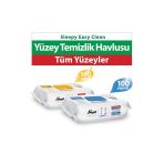 Sleepy Easy Clean Arap Sabunu ve Çamaşır Suyu Katkılı Yüzey Temizlik Havlusu