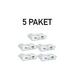 Sleepy Easy Clean Beyaz Sabun Islak Mendil 500 Yaprak (5 Paket)