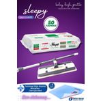 Sleepy Easy Clean Beyaz Sabun Katkılı Mopa Uyumlu Yer Temizlik Havlusu 50 Yaprak + Mop Aparatı + Slim Bez