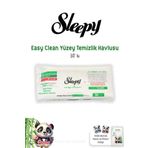 Sleepy Easy Clean Beyaz Sabunlu Yüzey Temizlik Havlusu 30' lu ve ROSIE Pamuk