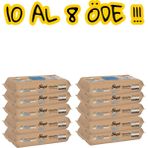 Sleepy Easy Clean Bio Çözünür 3xlarge Yüzey Temizlik Havlusu - Mendili 10 Al 8 Öde – Deniz Tuzu & Deniz Yosunu / Doğal, Yıkanabilir, Micro Pin Teknolojili Bez 10X50 (500 Yaprak)