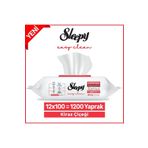 Sleepy Easy Clean Kiraz Çiçeği Yüzey Temizlik Havlusu&mendili 12x100 (1200 YAPRAK)