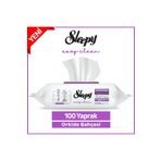Sleepy Easy Clean Orkide Bahçesi Yüzey Temizlik Havlusu&mendili 100 Yaprak