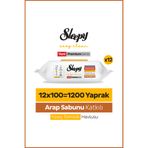 Sleepy Easy Clean Premium Arap Sabunu Katkılı Yüzey Temizlik Havlusu Mendili 12x100 (1200 Yaprak)