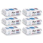 Sleepy Easy Clean Premium Çamaşır Suyu Katkılı Yüzey Temizlik Havlusu Mendili 6x100 (600 Yaprak)