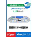 Sleepy Easy Clean Süper Kireç Sökücü Havlu 8x30 (240 Yaprak)