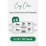 Sleepy Easy Clean Yüzey Temizlik Havlusu 2x15 x 5 Adet (150 Yaprak)