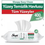 Sleepy Easy Clean Yüzey Temizlik Havlusu 400 Yaprak