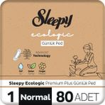 Sleepy Ecologic Günlük Ped Normal 80 Adet Premium Plus Özellikleriyle Ferah ve Güvenli Koruma