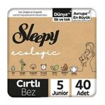 Sleepy Ecologic No:5 Junior 40 Adet Bebek Bezi